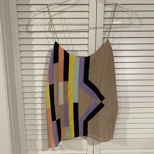 Tibi Arizona silk cami